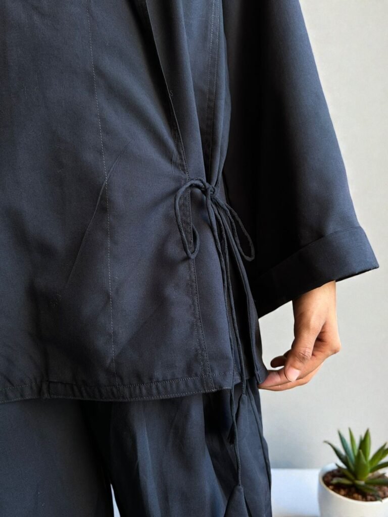 Home midnight blue coord set