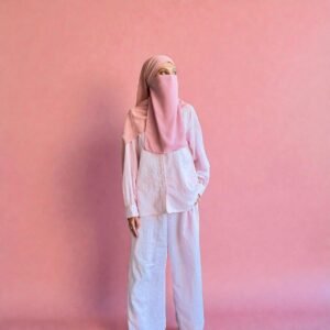 Zyra Pink Striped Outfit