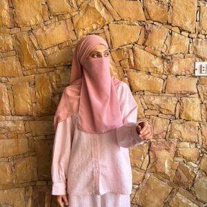 Zyra Pink Striped Outfit